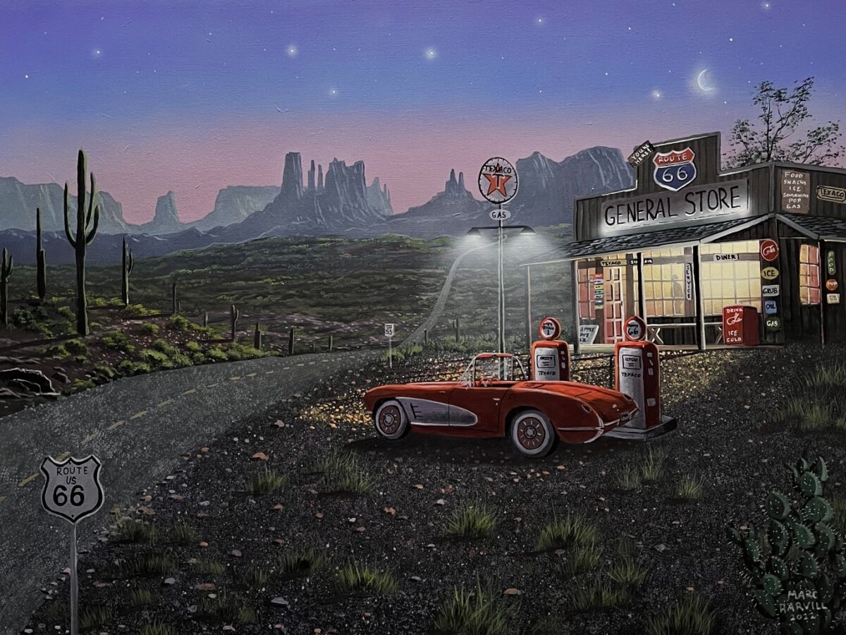 Perfect Evening on Route 66 - 18