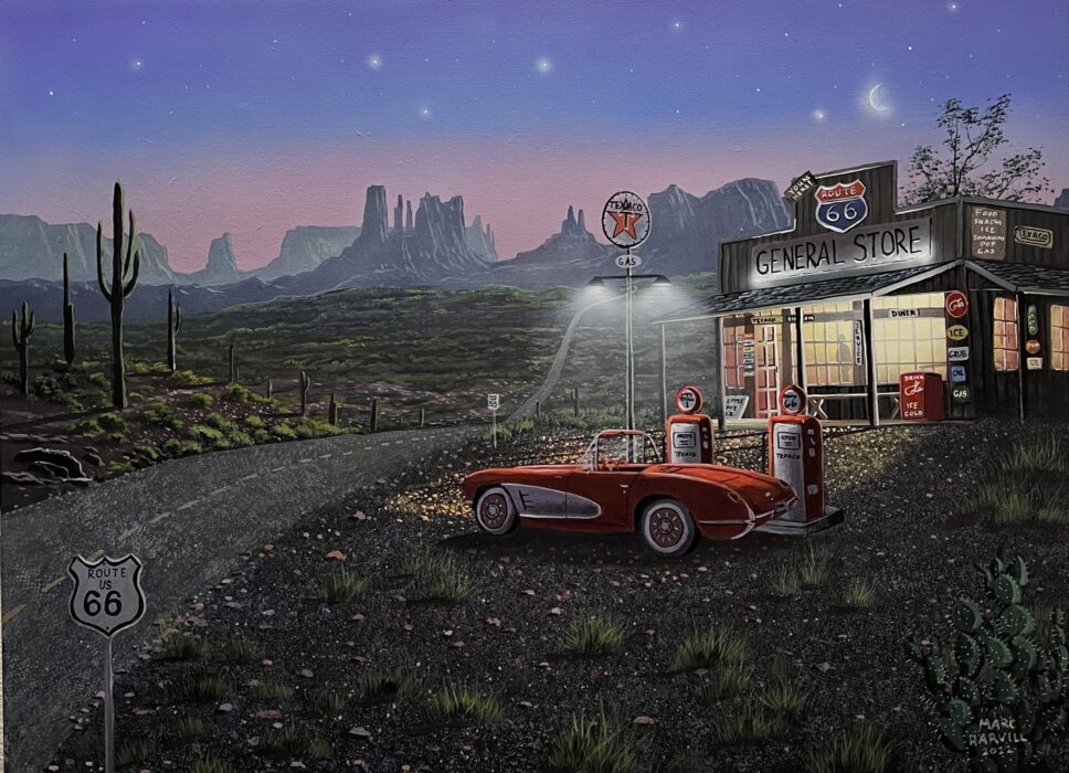 Perfect Evening on Route 66